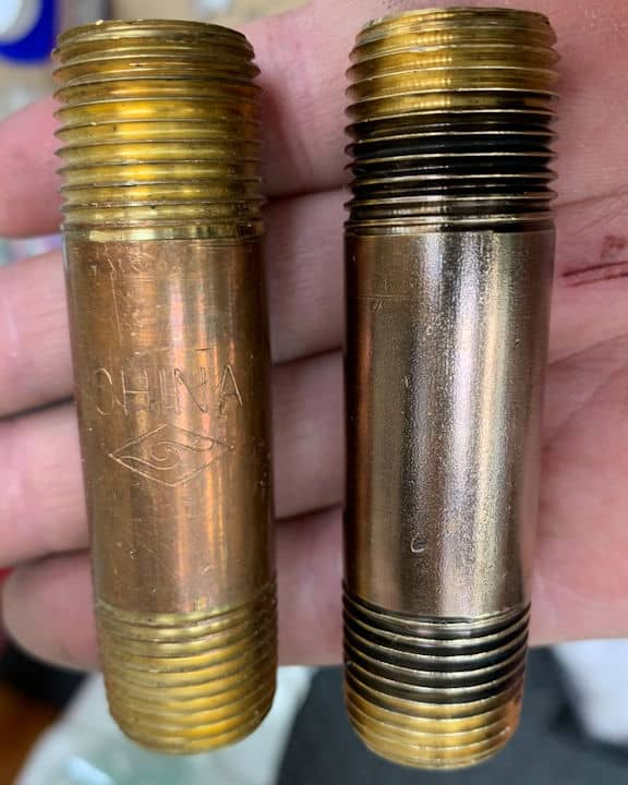 2 VPS9281-1 25mm Verdigris Patina Brass Settings 